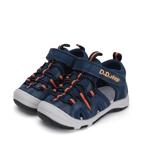 Sandale copii, uscare rapidă, material textil, Bleumarin, D.D. Step- G065-51831-25-D.D. Step