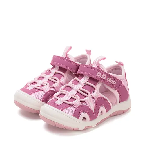 Sandale copii, uscare rapidă, material textil, roz inchis, D.D. Step- G065-51831D-25-D.D. Step