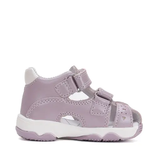 Sandale fete, piele naturala, lila, inimioare, D.D. Step- G064-51872BM-31-D.D. Step