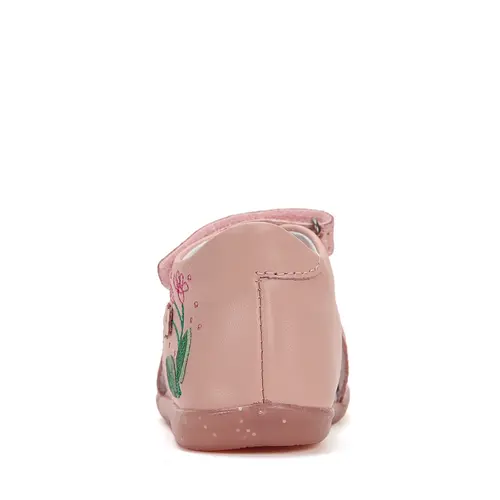 Sandale fete, piele naturala, talpa flexibila, roz deschis, D.D.Step- G075-51585AM-30-D.D. Step