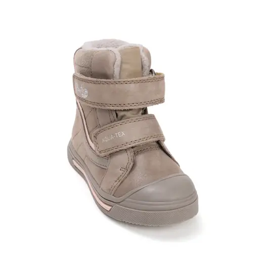 Ghete cu supinatie Ponte20 fete, impermeabile, piele naturala, captuseala textila, maro deschis cu roz - DA06-5-2883C-27-