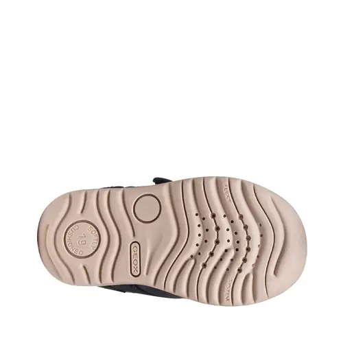 Ghete Geox fete, talpa felexibila, Macchia, bleumarin - B164PC-03222-CF48W-26-