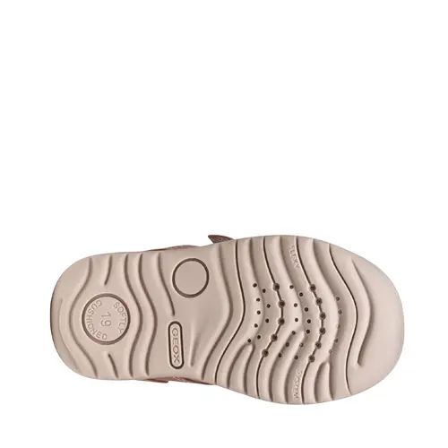 Ghete Geox fete, talpa felexibila, Macchia, roz inchis - B164PC-03222-C8F8W-26-