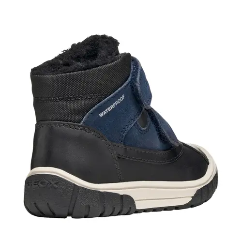 Ghete impermeabile Geox baieti, captuseala din lana si brant termic, bleumarin cu negru, Omar - B462DC-04322-C4429-27- Ghete impermeabile Geox baieti, captuseala din lana si brant termic, bleumarin cu negru, Omar - B462DC-04322-C4429-27-