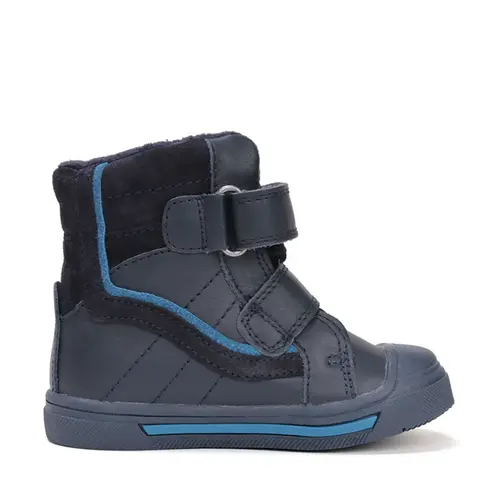 Ghete cu supinatie Ponte20 baieti, impermeabile, piele naturala, captuseala textila, bleumarin - DA06-5-2883-27-