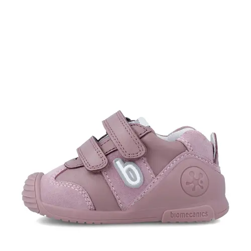 Pantofi copii, piele naturala, Biogateo Sport, roz inchis, Biomecanics- 221002-B165-24-Biomecanics Pantofi copii, piele naturala, Biogateo Sport, roz inchis, Biomecanics- 221002-B165-24-Biomecanics