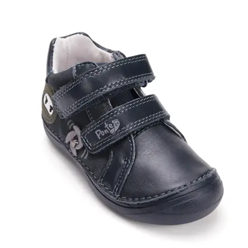 Pantofi din piele naturala cu supinatie pentru copii, bleumarin cu ninja, Ponte20- DA03-5-2854AM-29-Ponte20 Pantofi din piele naturala cu supinatie pentru copii, bleumarin cu ninja, Ponte20- DA03-5-2854AM-29-Ponte20