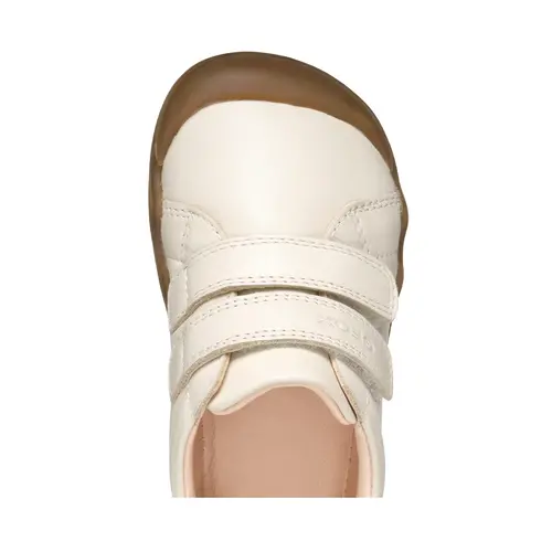 Pantofi Geox baieti, Barefoot, piele naturala, Steppieup, crem- B4663A-00085-C1058-25-