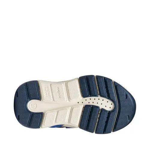 Pantofi Geox baieti, piele naturala,  brant antibacterian, Geox Respira, Iupidoo, bleumarin- B5655B-0CL22-C0735-26-GEOX