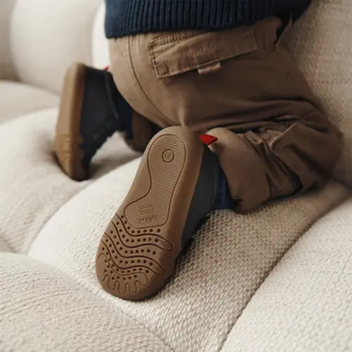 Pantofi Geox baieti, Barefoot, piele naturala, Steppieup, bleumarin- B465WA-00085-C4002-26-GEOX