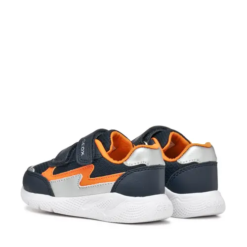 Pantofi sport Geox baieti, material textil, talpa flexibila, Sprintye, bleumarin- B564UC-0BC14-C0659-26-GEOX