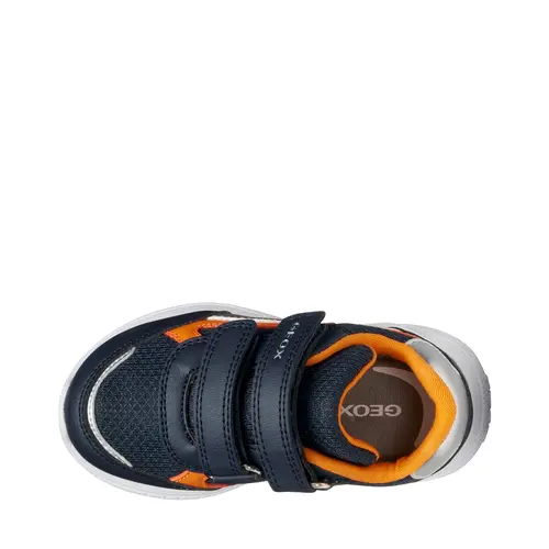 Pantofi sport Geox baieti, material textil, talpa flexibila, Sprintye, bleumarin- B564UC-0BC14-C0659-26-GEOX