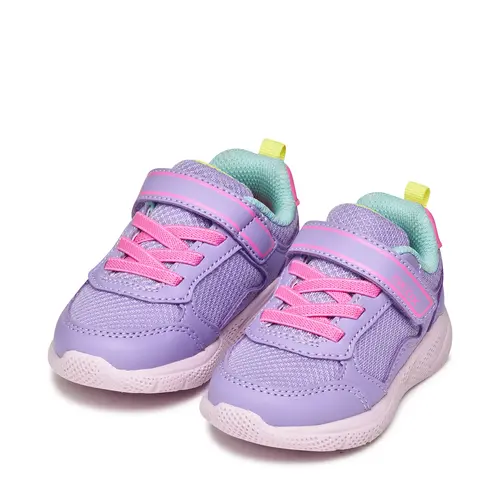 Pantofi sport Geox fete, material textil, talpa flexibila, Sprintye, mov- B564TB-0BC14-C8E8L-26-GEOX