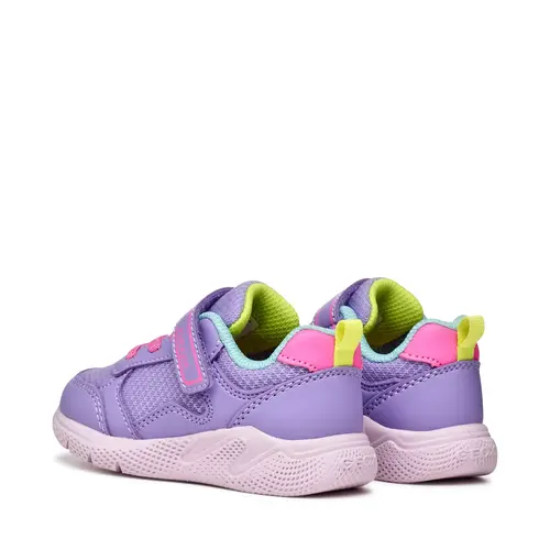 Pantofi sport Geox fete, material textil, talpa flexibila, Sprintye, mov- B564TB-0BC14-C8E8L-26-GEOX