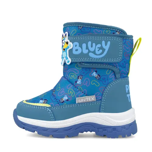 Ghete Garvalin colecția Bluey, impermeabile, imblanite, albastru - 251890-A008-29-