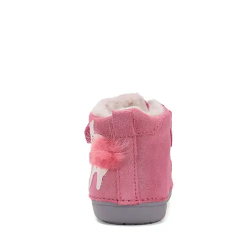 Ghete D.D.Step fete, piele naturala, imblanite, roz sidef, Bamby- W066-52733B-25-D.D. Step Ghete D.D.Step fete, piele naturala, imblanite, roz sidef, Bamby- W066-52733B-25-D.D. Step