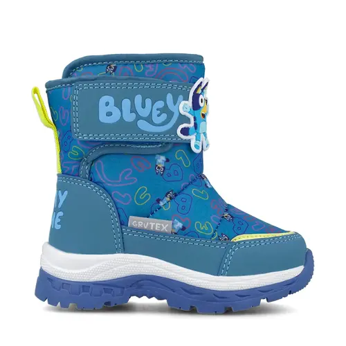 Ghete Garvalin colecția Bluey, impermeabile, imblanite, albastru - 251890-A008-29-