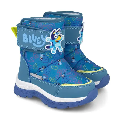 Ghete Garvalin colecția Bluey, impermeabile, imblanite, albastru - 251890-A008-29-