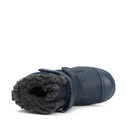 Ghete impermeabile cu supinatie Ponte20, piele naturala, talpa ferma, captuseala blana ecologica, bleumarin - DA07-5-2278A-27-