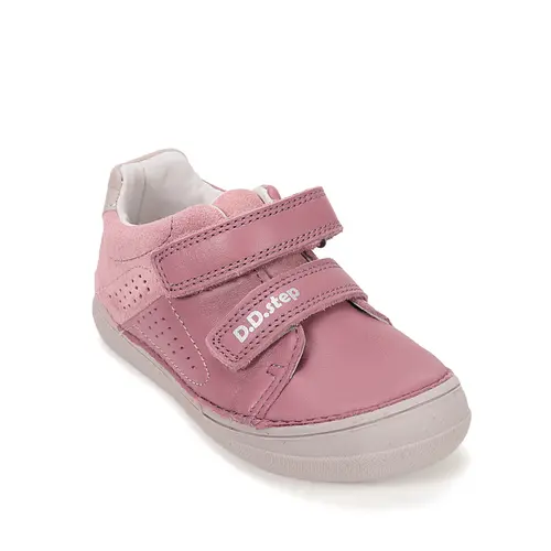 Pantofi D.D Step fete, piele naturala, talpa flexibila, lila_S078-61177CM-26_Pebebe