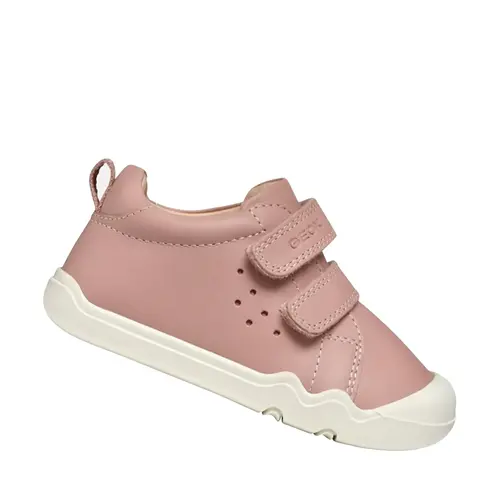 Pantofi Geox fete, Barefoot, piele naturala, Steppieup, roz_B4663A-00085-C8011-20_Pebebe