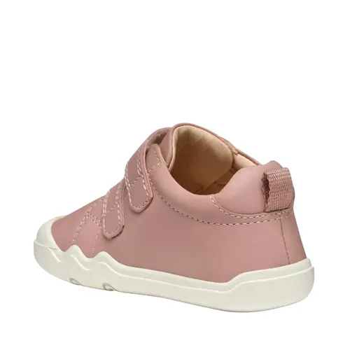 Pantofi Geox fete, Barefoot, piele naturala, Steppieup, roz_B4663A-00085-C8011-20_Pebebe