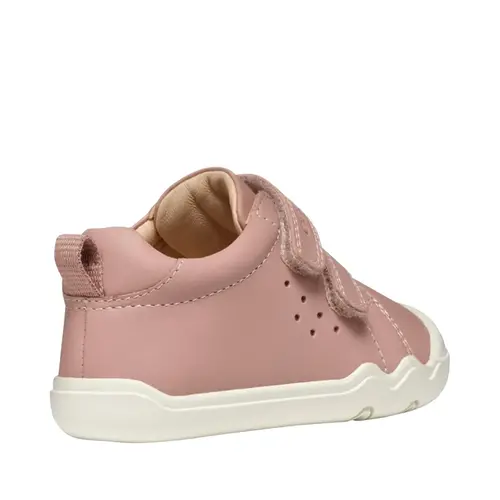 Pantofi Geox fete, Barefoot, piele naturala, Steppieup, roz_B4663A-00085-C8011-20_Pebebe