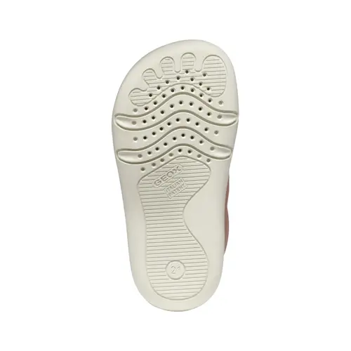 Pantofi Geox fete, Barefoot, piele naturala, Steppieup, roz_B4663A-00085-C8011-20_Pebebe