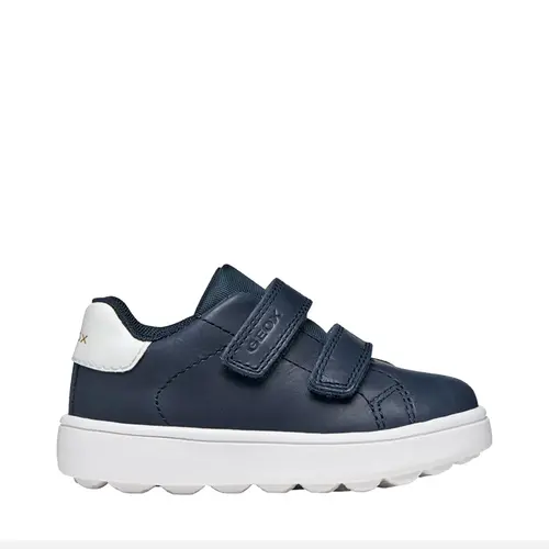 Pantofi Geox baieti, piele naturala, brant antibacterian, MiniCub, bleumarin_B656TA-0CL54-C4002-20_Pebebe