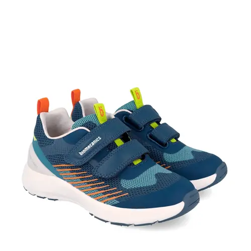 Adidași Biomecanics Bioevolution Nonstop pentru băieți - albastru cu Velcro_262276-A008-28_Pebebe