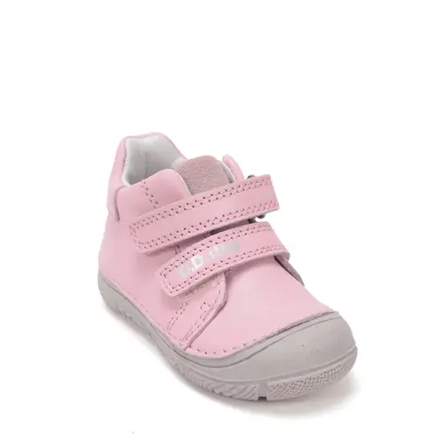 Pantofi D.D Step fete, piele naturală, captuseală din piele, talpă flexibilă, roz deschis_S082-61125F-24_Pebebe