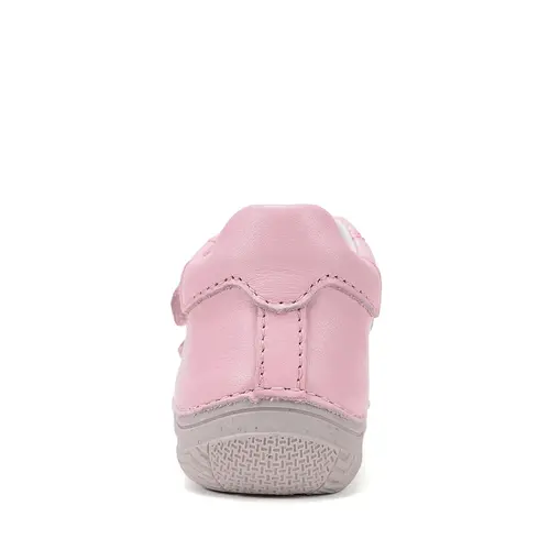 Pantofi D.D Step fete, piele naturală, captuseală din piele, talpă flexibilă, roz deschis_S082-61125F-24_Pebebe