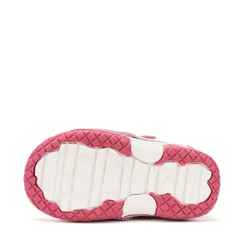 Pantofi DD Step fete, piele naturală, cu suținere, talpa ferma, roz_S038-61324C-19_Pebebe