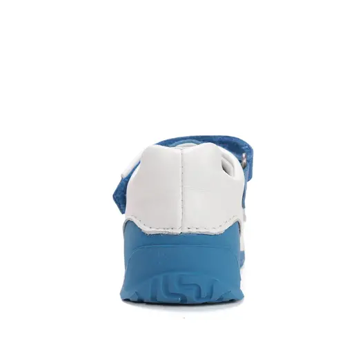 Pantofi din piele naturala cu supinatie pentru băieți, Ponte20, alb_DA03-6-1956-22_Pebebe