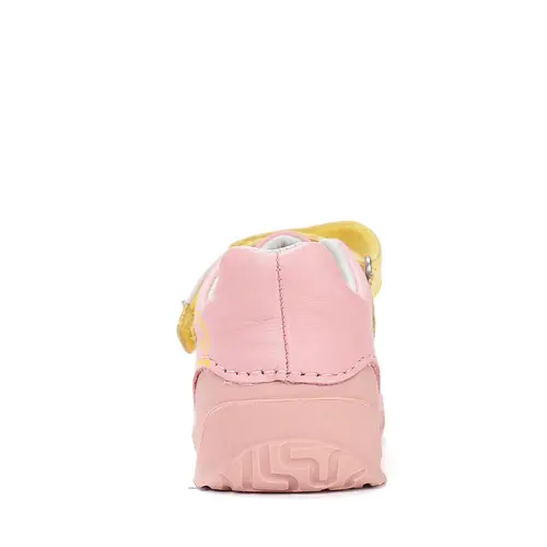 Pantofi din piele naturala cu supinatie pentru fete, Ponte20, roz_DA03-6-1692A-22_Pebebe