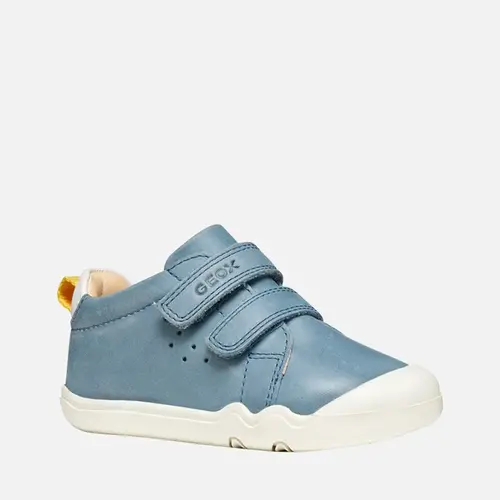 Pantofi Geox baieti, Barefoot, piele naturala, Steppieup, albastru_B465WA-000CL-C4017-20_Pebebe