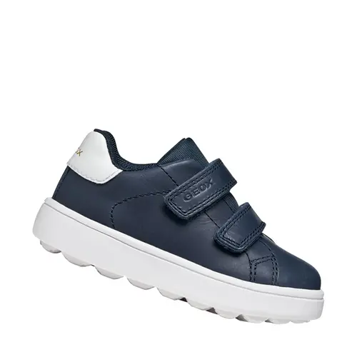 Pantofi Geox baieti, piele naturala, brant antibacterian, MiniCub, bleumarin_B656TA-0CL54-C4002-20_Pebebe