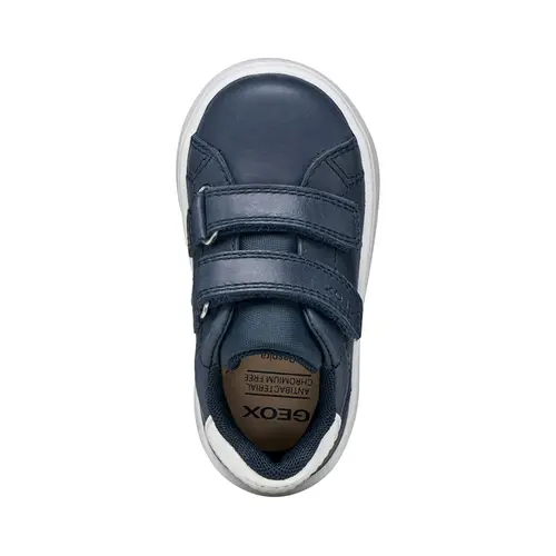 Pantofi Geox baieti, piele naturala, brant antibacterian, MiniCub, bleumarin_B656TA-0CL54-C4002-20_Pebebe