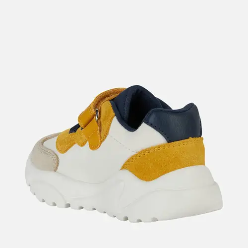 Pantofi Geox băieți, piele naturala,  brant antibacterian, Geox Respira, Ciufciuf, bej, mustar_B455RB-0FU22-CQ62P-20_Pebebe