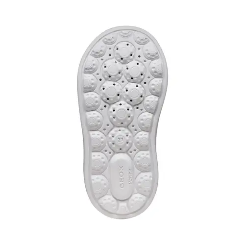 Pantofi Geox copii, piele naturala, brant antibacterian, MiniCub, alb_B656TA-08554-C1000-20_Pebebe