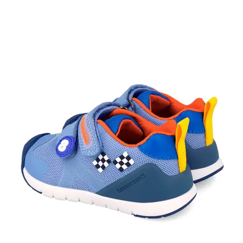 Pantofi Sport Biomecanics Baieti, Biogateo, material textil, Bleu_262134-A371-21_Pebebe
