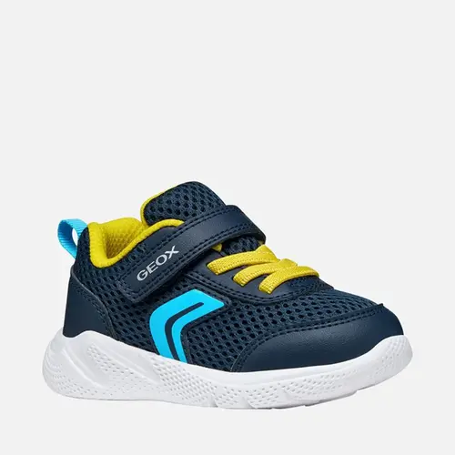 Pantofi sport Geox băieți, material textil, talpa flexibila, Sprintye, bleumarin_B454UC-01454-C0657-20_Pebebe
