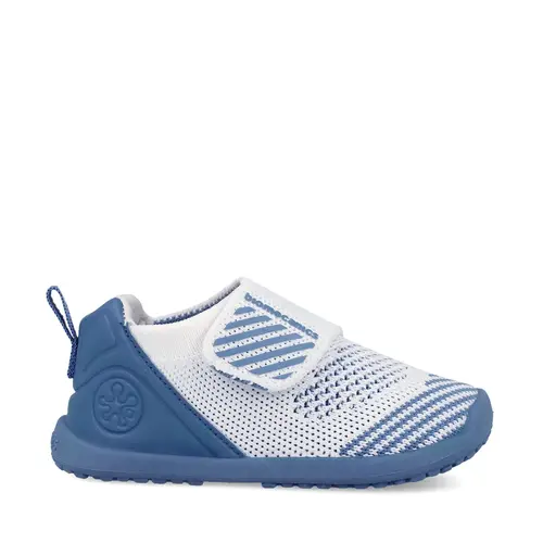 Papuci Barefoot Biomecanics Biohome Wider  Grădiniță și Casă - Albastru și Alb_262188-C834-20_Pebebe