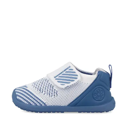 Papuci Barefoot Biomecanics Biohome Wider  Grădiniță și Casă - Albastru și Alb_262188-C834-20_Pebebe