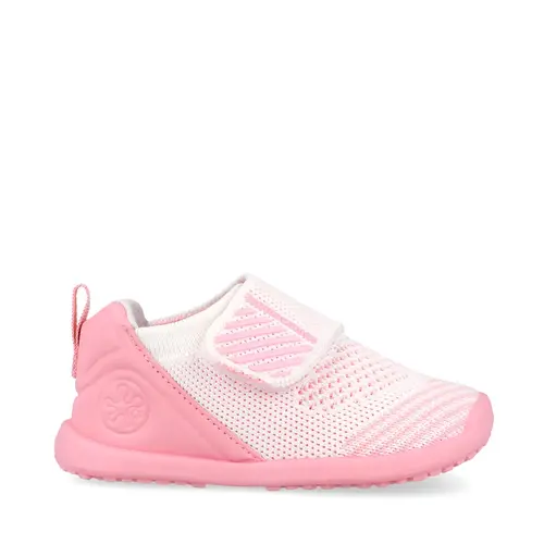 Papuci Barefoot Biomecanics Biohome Wider  Grădiniță și Casă - Roz și Alb_262188-F113-19_Pebebe