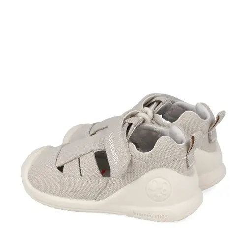 Sandale Biomecanics, Material Textil, Biogateo Canvas - Bej_262187-C887-19_Pebebe