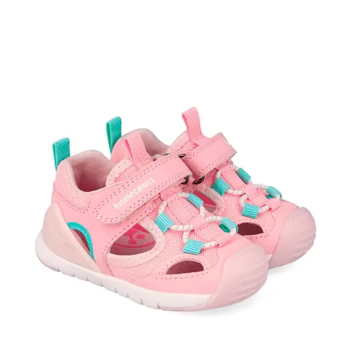Sandale Biomecanics fete, Biogateo, Sustinere Calcai, Material Textil, Roz_262135-B032-20_Pebebe