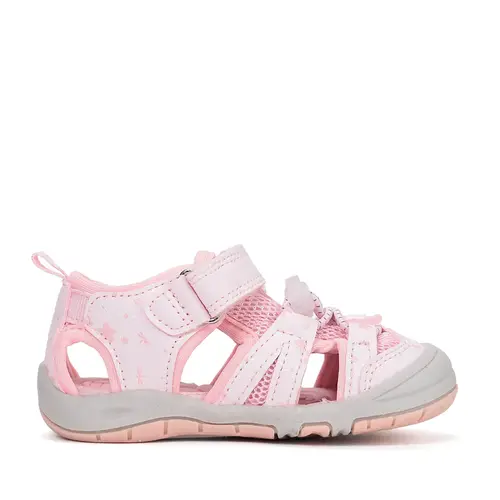 Sandale D.D Step fete cu uscare rapidă, material textil, roz_G065-61146C-20_Pebebe