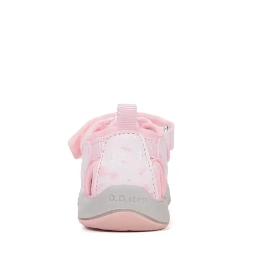 Sandale D.D Step fete cu uscare rapidă, material textil, roz_G065-61146C-20_Pebebe