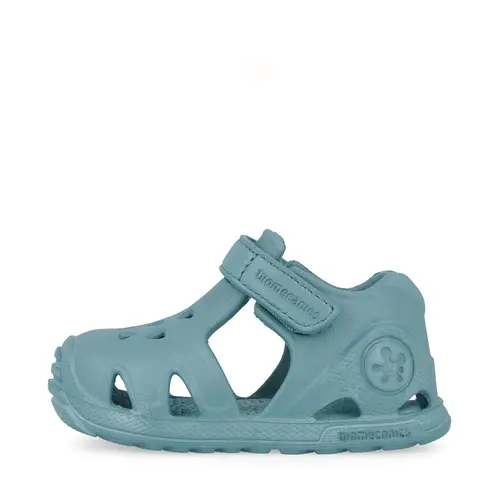 Sandale Biomecanics BioAqua pentru copii, primii pași, plajă și piscină, din cauciuc, albastru_262290-B556-21_Pebebe